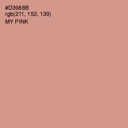 #D3988B - My Pink Color Image